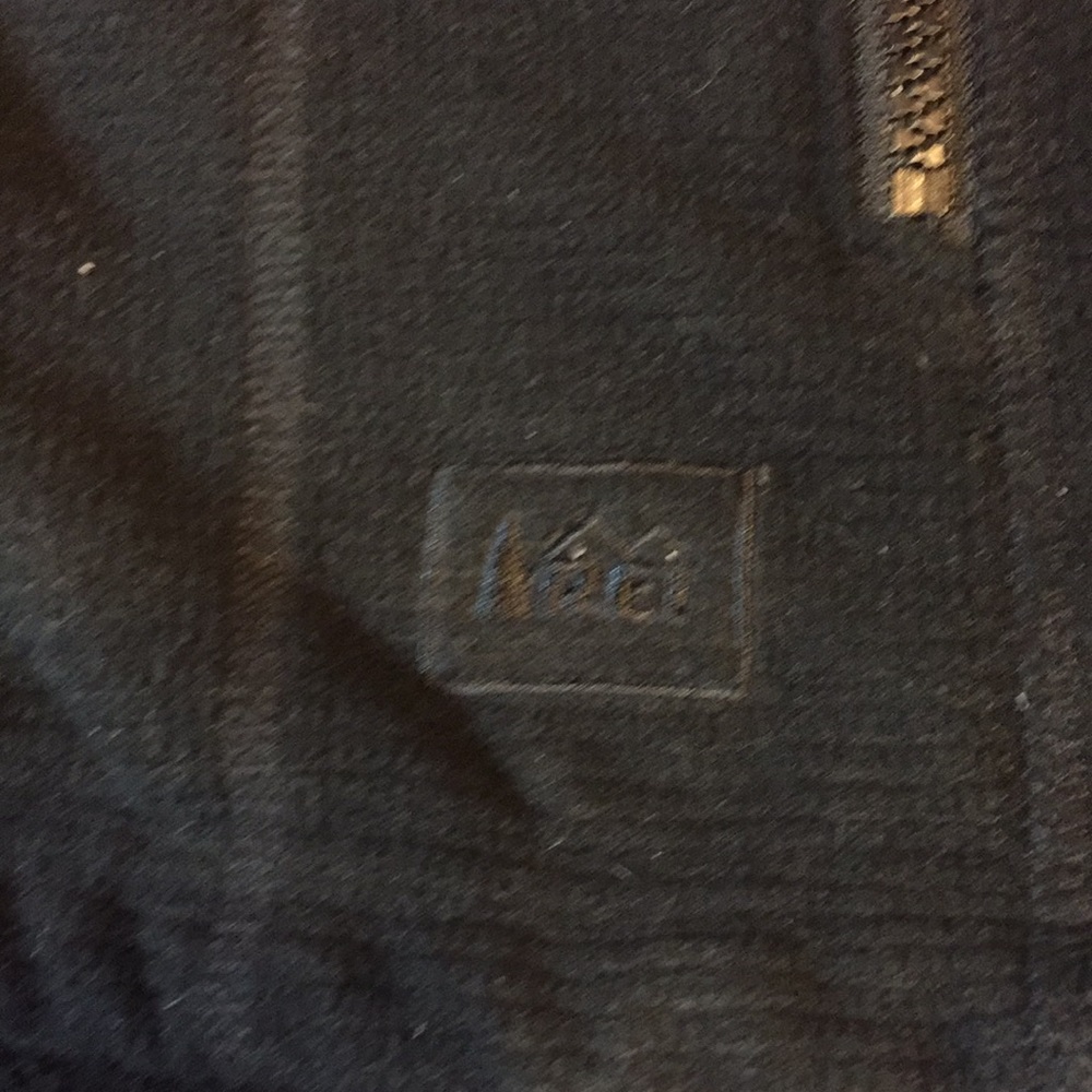 REI Black Full Zip Zip In Polartec Thermal Pro Jacket Size Medium - Picture 6 of 16